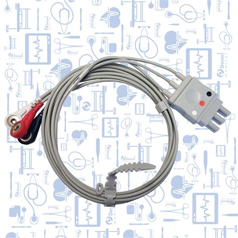 Cable Ecg Aha Derivaciones Cm Deseel Medical