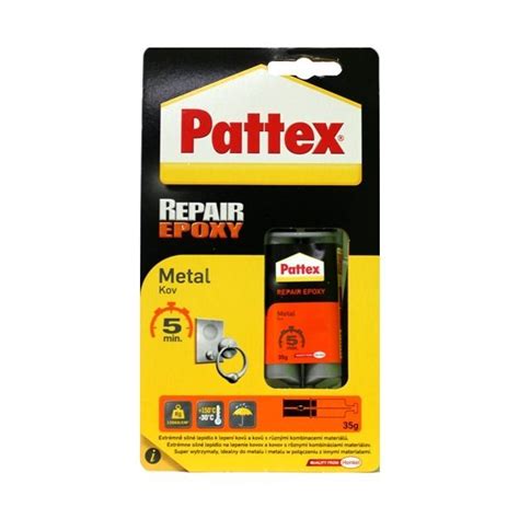 Pattex Repair Epoxy Metal epoxidové lepidlo na kov 25ml Bugy sk