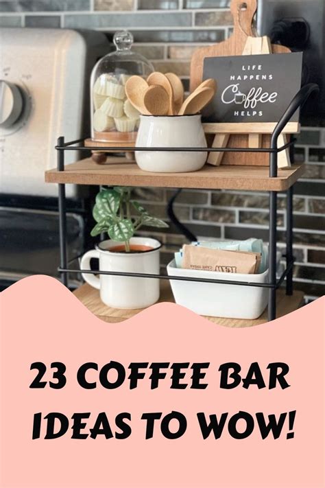 How To Set Up A Small Coffee Station Easy Diy Home Decor Artofit