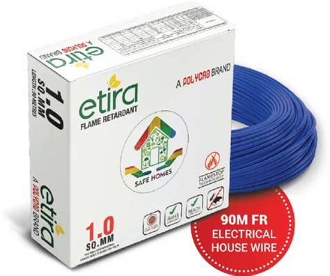 Polycab Ertiga Flame Retardant House Wire Roll Length M Wire Size