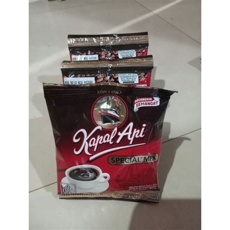 Jual Kopi Kapal Api Special Mix 10 Sachet Kopi Gula Istimewa Shopee