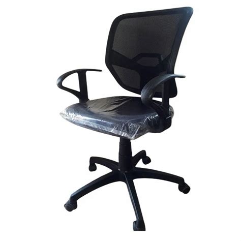 Rexine Mid Back Black Ss Executive Chair At Rs In Kanpur Id