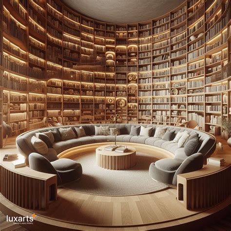 Luxarts On Instagram Giant Circular Library Bookshelf 📚🌀🏰