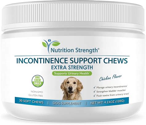 Nutrition Strength Dog Incontinence Support, Supplement For