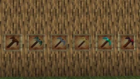 3D Pickaxes Minecraft Texture Pack