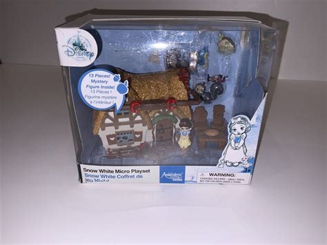 Mavin Disney Store Snow White Micro Play Set Disney Animators