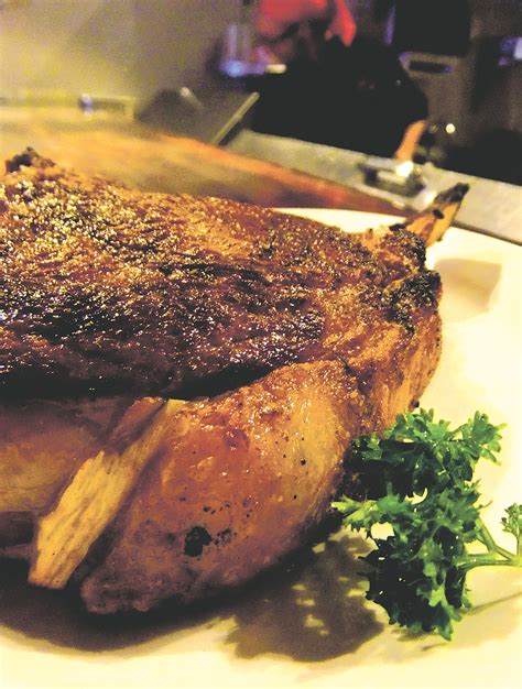 Dry Aged Rib Eyes Prepared Anton Style Worcester County News Bayside