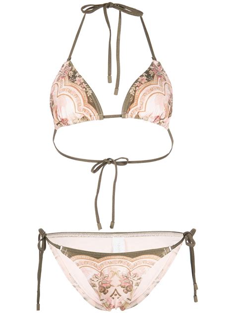 Zimmermann Lyre Mini Tri Bikini Smart Closet