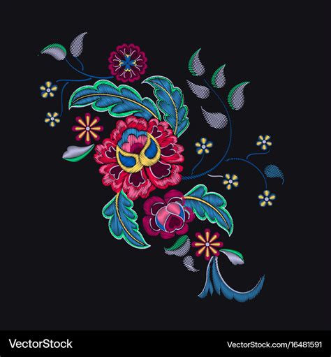 Free Embroidery Patterns Vector | Hand Embroidery