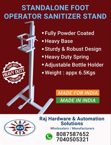 Foot Operated Sanitizer Stand At Rs 650 Hardware Items In Pune Id 22649696891