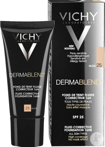 Vichy Dermablend Teint Korrigierendes Make Up Fluid Nude Tube Ml