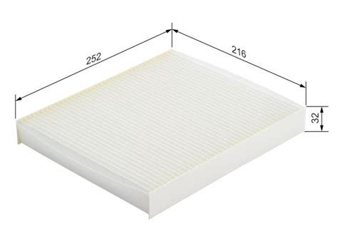 Filter, cabin air - 1987432057 BOSCH - 6Q0820367, 6Q0820367A ...