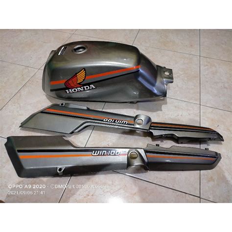 Jual Paket Tangki Honda Win Import Cover Body Bok Aki Honda Win Win100