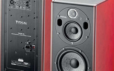 Focal Trio Be Inch Powered Studio Monitor The Pro Audio