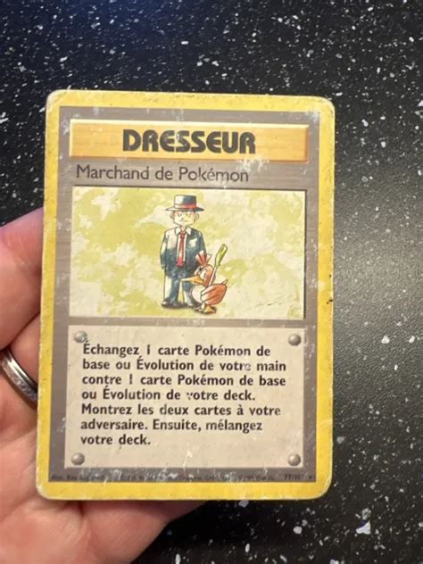 Carte Pokemon Set De Base Sdb Wizard Marchand De Pokemon