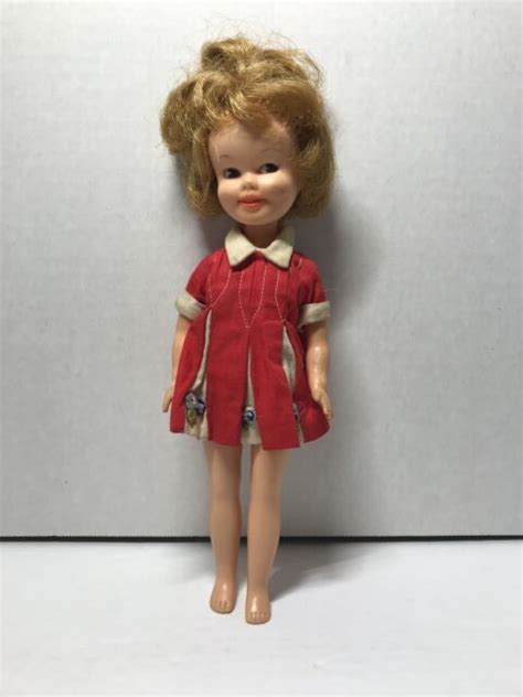 Original Vintage 1960 Penny Brite Doll Dress Deluxe Reading Topper Toys