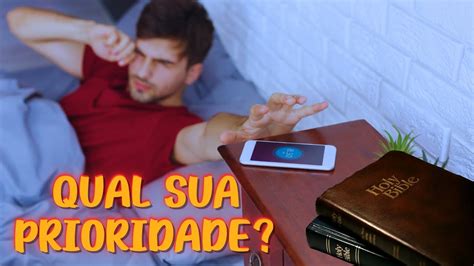 DEUS OU REDE SOCIAL QUAL TEM SIDO SUA PRIORIDADE Motivacional