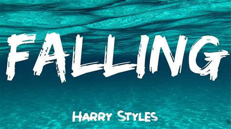 Falling Harry Styles Lyrics Youtube