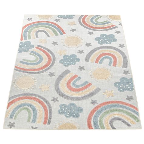 Enfants Tapis Enfant Tapis De Jeux Arc En Ciel Tapis