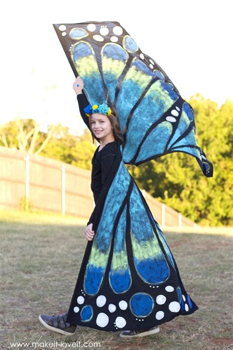 Make A Large Wing Butterfly Costume Make It And Love It