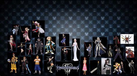 Final Fantasy Characters for KH3 by johnfanart101 on DeviantArt