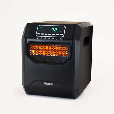 Lifesmart Medium Room 1500 Watt 4 Element Infrared Heater With Remote