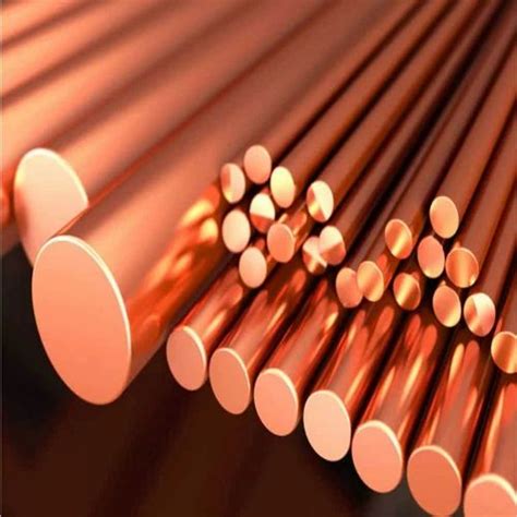 C17200 Beryllium Copper Alloys Rods Size Diameter 10MM TO 150MM At