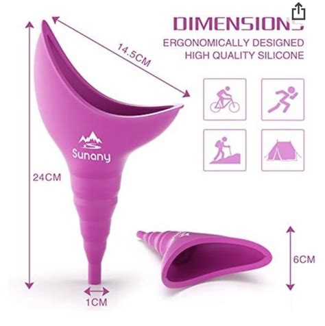 Female Urination Device Reusable Female Urinal Silicone Women Pee