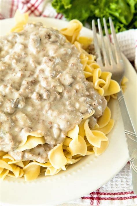 Hamburger Stroganoff My Recipe Magic