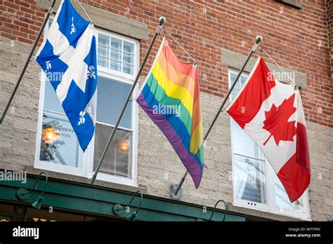 Canadian Provincial Flags Hi Res Stock Photography And Images Alamy