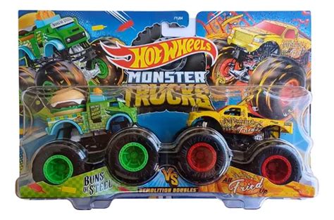 Carrinho Monster Truck Hot Wheels Brinquedo Anos Mattel Parcelamento Sem Juros