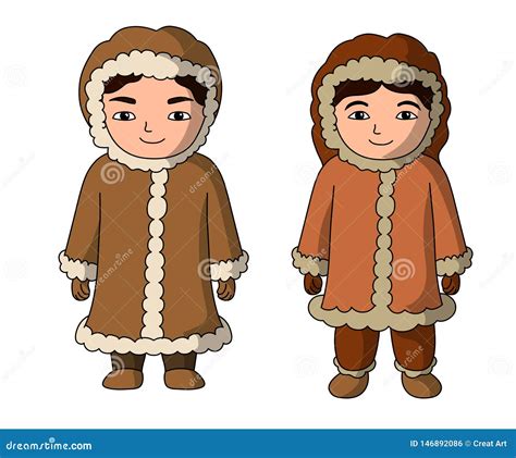 Eskimo Cartoon Illustration | CartoonDealer.com #50664540