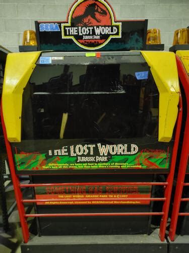 Jurassic Park The Lost World Arcade Cabinet