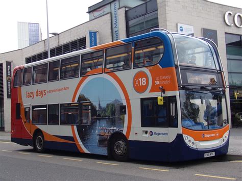 Stagecoach Midlands ADL Enviro 400 Scania N230UD 15673 KX10 KTC A