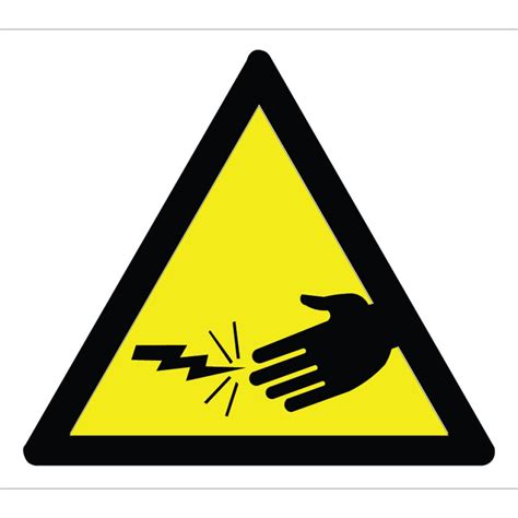 Electric Shock Hazard Sign Electric Shock Sign Signage Price