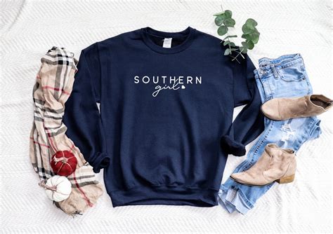 Southern Girl Sweatshirt Southern Girl Shirt Country Girl Etsy