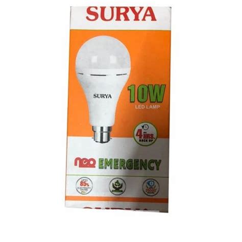 Led W Surya Neo Emergency Bulb Cool Daylight At Piece In