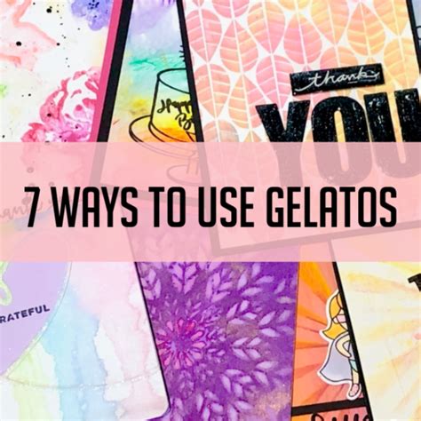 Video 7 Ways To Use Faber Castell Gelatos Laurel Beard