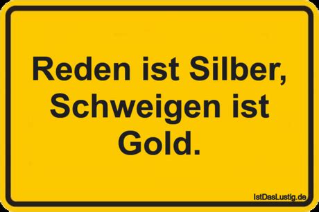 Reden Ist Silber Schweigen Ist Gold