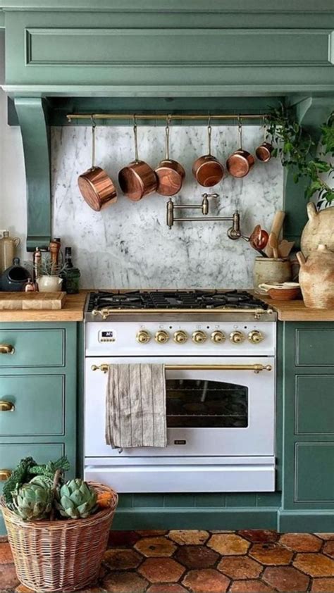 Green Kitchen Ideas Ilve Milano Range Cooker