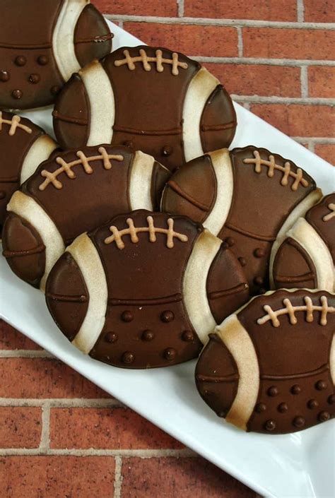 How To Make Football Sugar Cookies An Alli Event