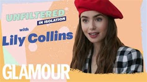 Watch Lily Collins On Emily In Paris Love And Lessons From Former