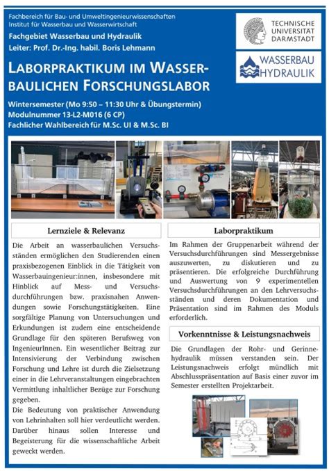 M Piwbfl Fachgebiet Wasserbau Und Hydraulik Tu Darmstadt