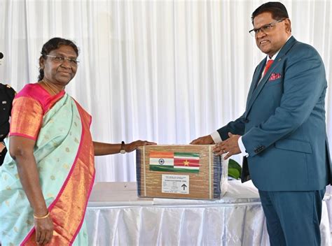 President Droupadi Murmu Honoured With Surinames Highest Civilian Award