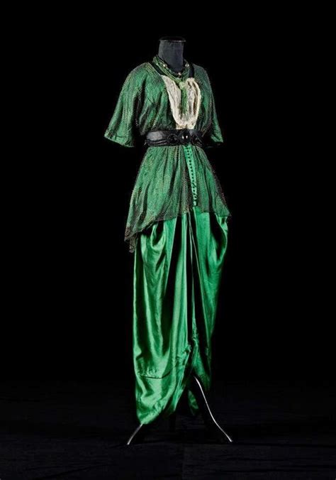 Rate The Dress Emerald Green In 1914 The Dreamstress Edwardian