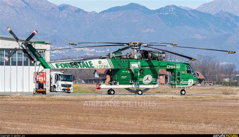 I Cfah Italy Corpo Forestale Dello Stato Sikorsky S E F Skycrane