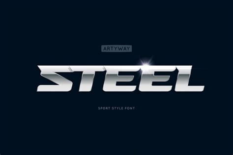 Steel Font - All Free Fonts