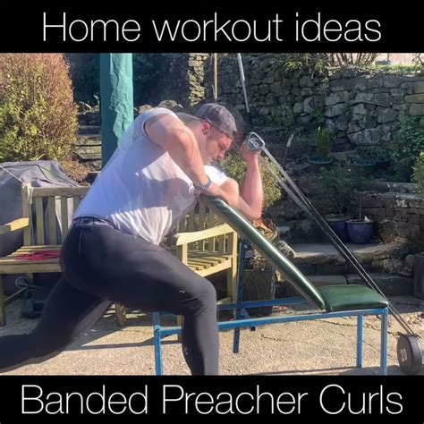 Banded Preacher Curl Demo Youtube