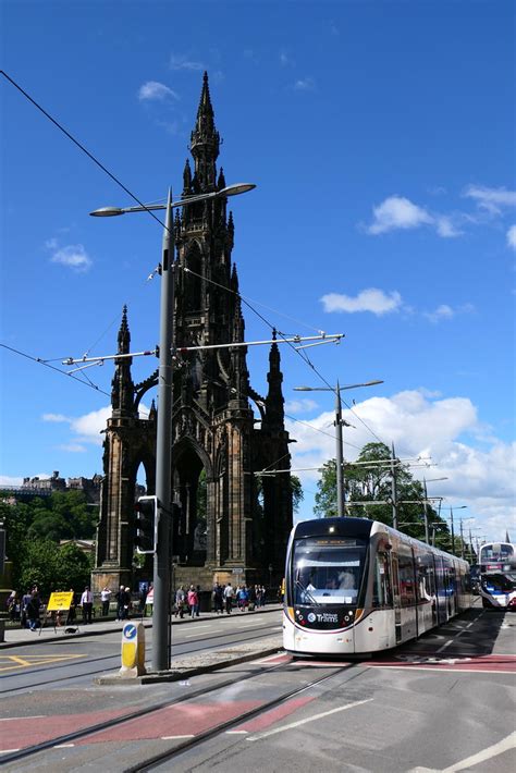 Edinburgh Trams Caf Urbos Tram Is Pictured Wo Flickr