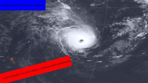 Cyclone Freddy A Category Approaching Rodrigues Youtube